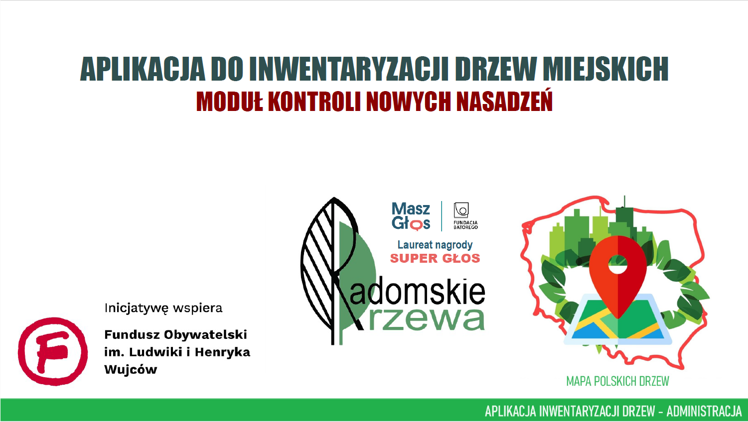 Monitoring nowych nasadzeń drzew